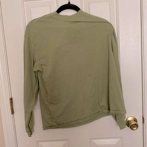 green under shirt
